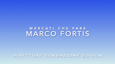 Intervista del professor Fortis a Wall Street Italia "Mercati che Fare" del 6 settembre 2021